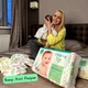 Подгузники Offspring Hairykiwi размер S 3-6 кг 48 шт (DP-OI-FAT-S48P-HKW) - изображение 10