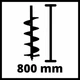 Земляной бур Einhell GP-EA 18/150 Li BL (без АКБ и ЗУ) (3437000) - изображение 6