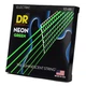 Струны для гитары DR Strings NEON Green Electric - Medium (10-46) (NGE-10) - изображение 2
