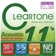 Струни для гітари Cleartone Acoustic Phosphor Bronze Extra Light (11-52) (7411) - зображення 3