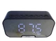 Портативна Bluetooth колонка з годинником MHZ Q5 9222, чорна - зображення 1