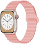 Ремінець Drobak Silicone Magnetic Link для Apple Watch Series 10 / 11 46mm / Ultra 2 / Ultra 3 Pink sand (898960) - зображення 1