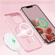 Противоударный чехол Space MagSafe iPhone 11 Pro (матовый) Pink (37921-31) - изображение 3