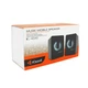 Колонки 2.0 Kisonli L-4040 для ПК и ноутбука USB + 3.5mm 2x3W 20Hz-20KHz Black - изображение 2