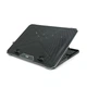 Подставка под ноутбук IceCoorel K15D, 10-19", 15*60mm 2550±10% RPM, корпус пластик+алюминий, 2xUSB 2.0 + LCD, 415x296x28mm, RGB, Box,Q10 - изображение 2