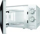 Микроволновая печь 17 л Соло Gorenje MO 17 E1W СВЧ 700 Вт, 5 уровней мощности для приготовления, очистка паром, эмаль черный (24.5 см поворотный стол) - изображение 4