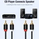 Кабель Vention 2хRCA - 2хRCA (M/M), 1 м, Black (VAB-R06-B100) - зображення 2