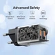 Блок питания Быстрая зарядка СЗУ Baseus Gan 5 pro 40W (Type-C + Type-C) black - изображение 6