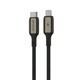 Кабель Proove Dense Metal Type-C to Lightning 27W (1m) black - зображення 1