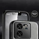 Кожаный чехол - накладка X&E для Xiaomi 13T / 13T Pro с металлической вставкой black - изображение 2