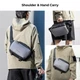 Портативная водонепроницаемая сумка на одно плечо для фотоаппарата K&F Concept Alpha Camera Sling Bag 10л Grey (KF13.157) - изображение 4