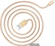 Кабель Just Copper Lightning USB Cable 0.5 м Gold (LGTNG-CPR05-GLD) - изображение 1