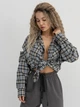 Спортивные штаны женские Alisa Line Palazzo XXS-XS Графитовые (2500000067068) - изображение 6