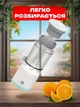 Соковыжималка электрическая для цитрусовых портативная аккумуляторная от USB BRS Green - изображение 5