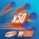 Набір Hasbro з 50 стріл для бластерів серії Nerf N Series (F8639) - зображення 11