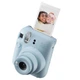 Фотокамера миттєвого друку Fujifilm INSTAX Mini 12 Pastel Blue/ Пастельно-блакитна - изображение 3