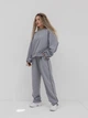 Спортивные штаны женские Alisa Line Rome XXS-XS Серые меланж (2500000066580) - изображение 3