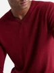 Пуловер мужской Calvin Klein 773345570 XS Бордовый (1159813663) - изображение 4