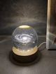 Ночник светильник настольный хрустальный шар Млечный путь от USB - изображение 4