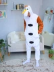 Мужские кигуруми взрослая и подростковая Kigurumi Холодное Сердце Снеговик Олаф Белый L 165-175 см (1126/2) - изображение 1