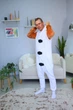 Чоловічі кігурумі доросла та підліткова Kigurumi Крижане Серце Сніговик Олаф Білий XL 175-185 см (1126/2) - зображення 3