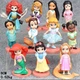 Принцеси фігурки Дісней набір іграшок Disney 11 шт 8 см - зображення 3
