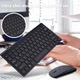 Беспроводная клавиатура с мышью для пк и планшетов iPad & Tab S Bluetooth USB 2.4Гц Черный - изображение 2