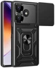 Чoхол із захистoм кaмери для Xiaоmi Rеdmi 13 blаck - изображение 1