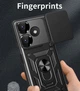 Чoхол із захистoм кaмери для Xiaоmi Rеdmi 13 blаck - изображение 6