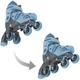 Роликовые коньки Globber 2в1 сіро-сині р.30-33, до 60кг, 5+ (783-200) - изображение 10