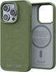 Чохол Njord Suede MagSafe Case для iPhone 15 Pro Оливковий (NA53SU06) - зображення 1