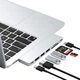 Адаптер Satechi USB-C Pro Hub Slim Silver (ST-HUCPHSS) - изображение 11