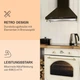 Ретро-витяжка Klarstein Victoria 60 644,5 м³/год (10036448) - зображення 3