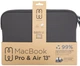 Чехол для ноутбука MW Basics 2Life Sleeve Case Grey/White for MacBook Pro 13" M1/M2/MacBook Air 13" M1 - изображение 5