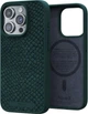 Чехол Njord Salmon Leather MagSafe Case для iPhone 15 Pro Зеленый (NA53SL02) - изображение 1