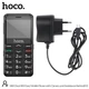 Мобільний телефон HOCO 1385 Dual SIM easy Mobile Phone with Camera and Assistance Button |18h call, 566h standby| чорний - зображення 6