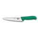 Столовий обробний ніж Victorinox Fibrox 19 см зелений 5.2004.19 - зображення 2