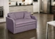 Диван-кресло мягкий раскладной Tobi Sho Юниор-1.0 для кухни велюр Magic Dusty Violet, 1180х800х800 мм - изображение 2