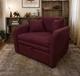 Диван прямой Tobi Sho Юниор-1.2 раскладной мягкий велюр Magic Terracotta, 1380х800х800 мм - изображение 1