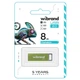 USB флеш накопитель Wibrand 8GB Chameleon Green USB 2.0 (WI2.0/CH8U6LG) - изображение 2