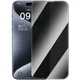 Захисне скло BASEUS Anti Spy для iPhone 15 Pro Max - Black - зображення 1