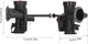 Карбюратор для Briggs & Stratton 795477, 498809, 498811, 794147 с прокладкой, мембраной и винтами Арт6673 - изображение 3