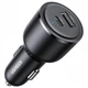 Автомобильное зарядное устройство Ugreen EC701 (2xUSB 63W (USB-C+USB-A) QC 3.0+ Black (35023) - изображение 1