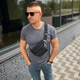 Кожаная сумка через плечо бананка SKL 2.0 leather - изображение 4