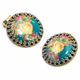 Серьги-клипсы "Романтический букет" от Michal Negrin - изображение 1