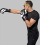 Боксерские перчатки RDX F4 Boxing Sparring Gloves Hook&Loop 12 унций (капа в комплекте) WHITE/BLACK (BGR-F4B-12OZ) - изображение 5