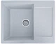 Мойка кухонная, прямоугольная, гранитная, Viking Eclat 26L 620х500мм Серый - изображение 4