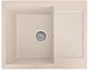 Мойка кухонная, прямоугольная, гранитная, Viking Eclat 26L 620х500мм Бежевый - изображение 4