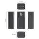 Портативна батарея Павербанк для ноутбука Proove Giant 40000mAh 100W 5A із швидкою зарядкою Power Bank Black - зображення 9