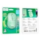 Бездротова миша HOCO GM25 Royal dual-mode business BT3.0+5.2 2.4G 800/1200/1600DPI для ПК Планшета Смартфона Light Green - изображение 2